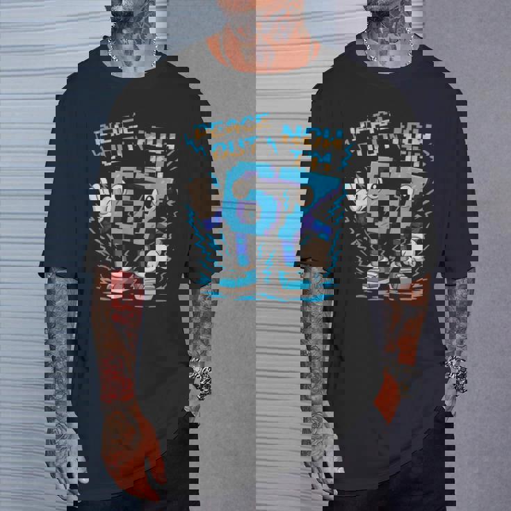 I Was 6 Now I'm 7Ixeven Brainrot 7歳の誕生日 Tシャツ 彼への贈り物