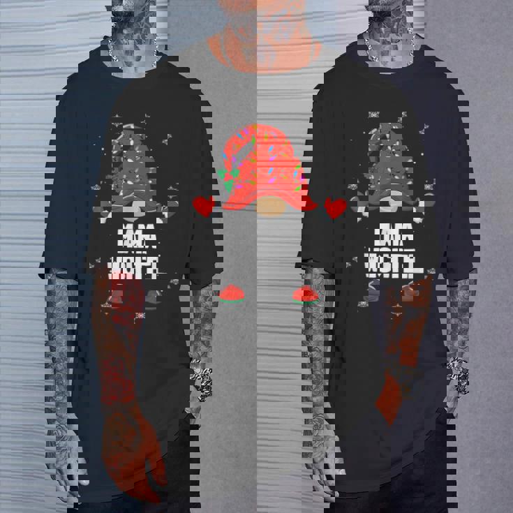 Weihnachten Mama Wichtel Gnom Weihnachtswichtel T-Shirt Geschenke für Ihn