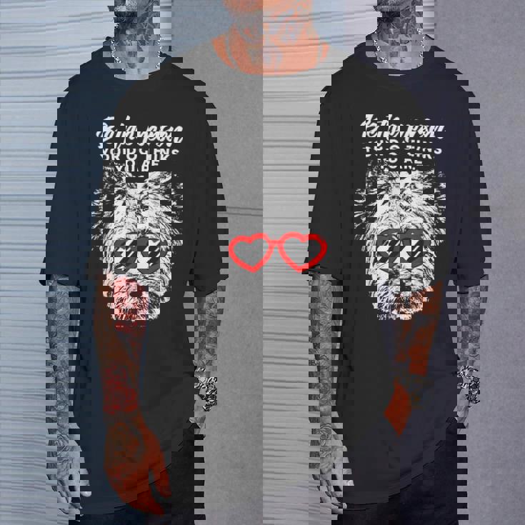 Yorkshire Terrier Edición Deanalentín Camiseta unisex Regalos para él