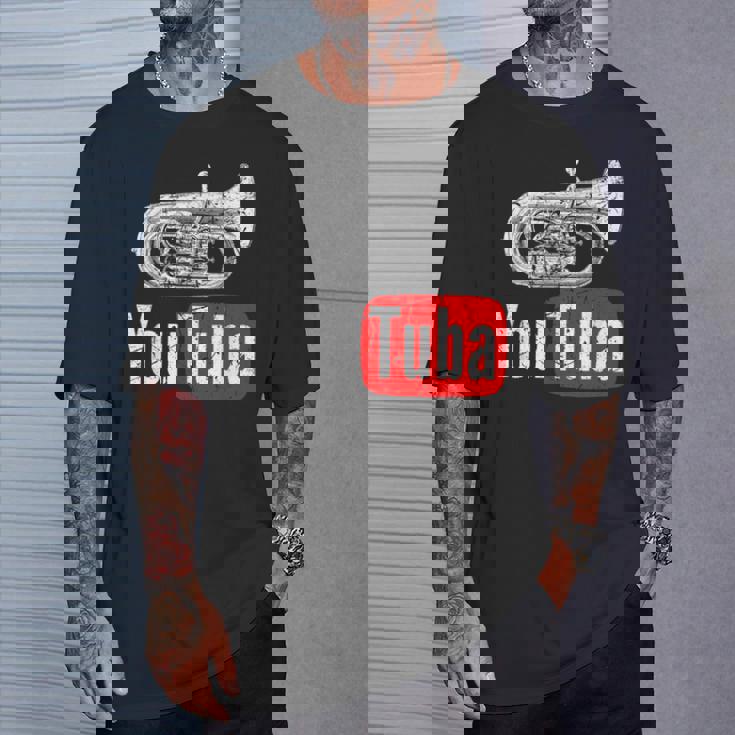 You Tuba 面白いマーチングバンド ヴィンテージ チューバ ユーフォニアム Tシャツ 彼への贈り物