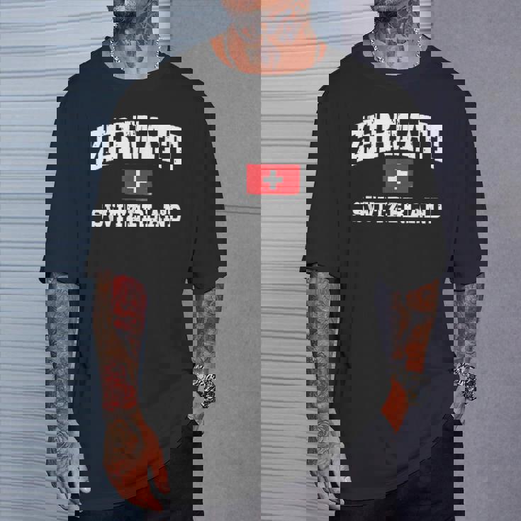 Zermattuiza Banderauiza Camiseta unisex Regalos para él