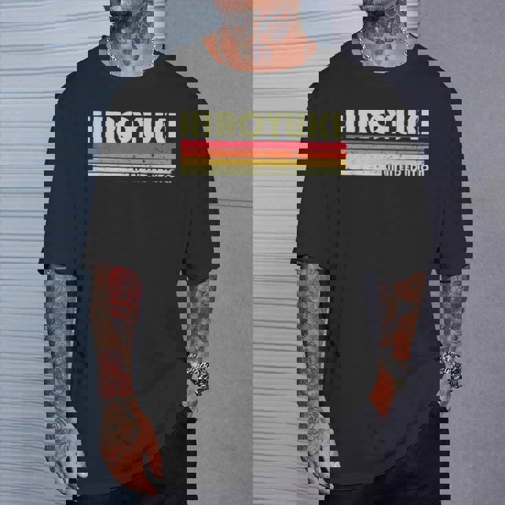 【ヒロユキ】名前 名字 家族お揃い ギャグ ネタ ウケ狙い 贈り物 ギフト 面白い おもしろ Tシャツ 彼への贈り物