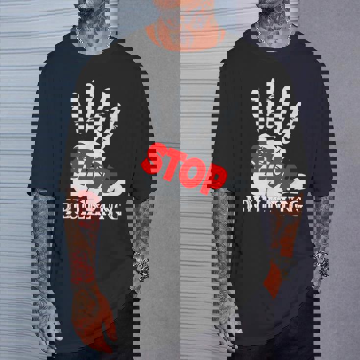 いじめやめる いじめ防止 ピンクデー ユニティデイ Tシャツ 彼への贈り物