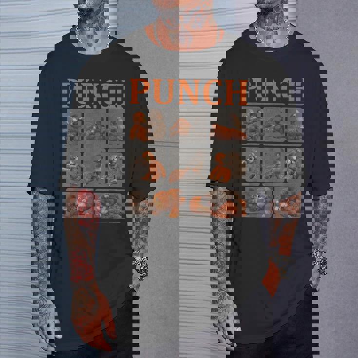 かっこいいパンチかわいい猿 Tシャツ 彼への贈り物