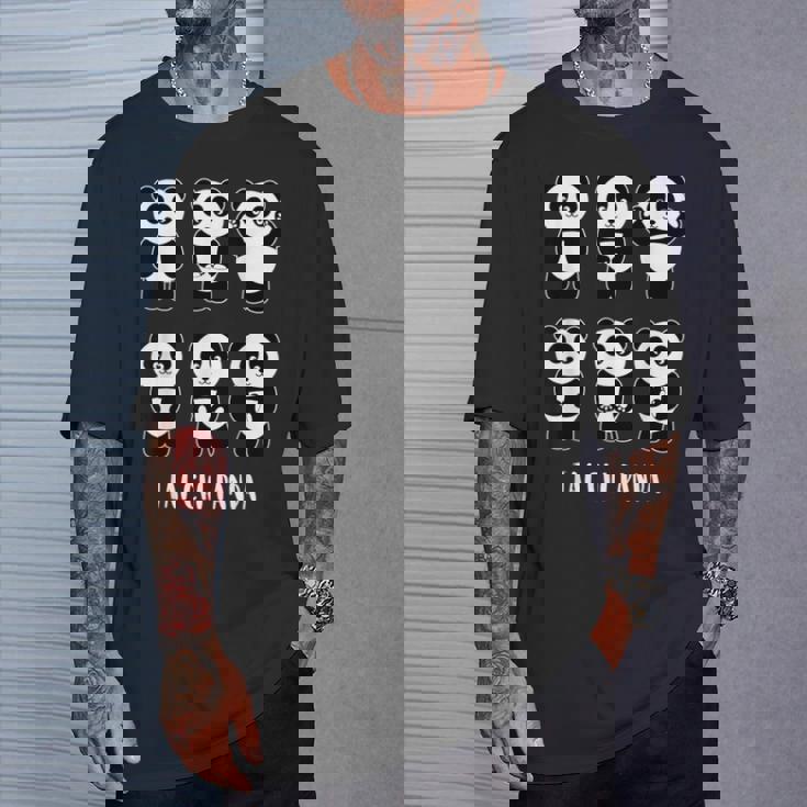 かわいいパンダ 太極拳 格闘技ギフト Tシャツ 彼への贈り物