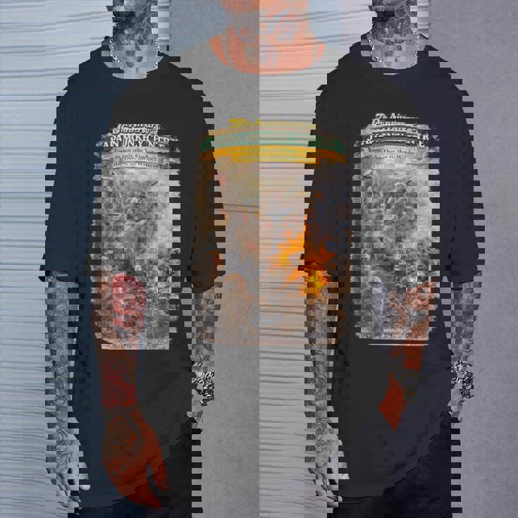 たき火 感謝祭2026 Tシャツ 彼への贈り物