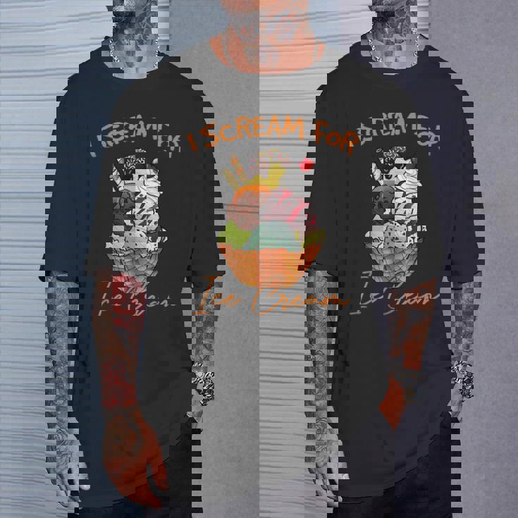 アイ・スクリーム・フォー・アイスクリーム Tシャツ 彼への贈り物