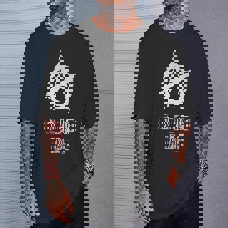 アナーキーサイン、カオス、パンク、パンクロック、アナーキー Tシャツ 彼への贈り物