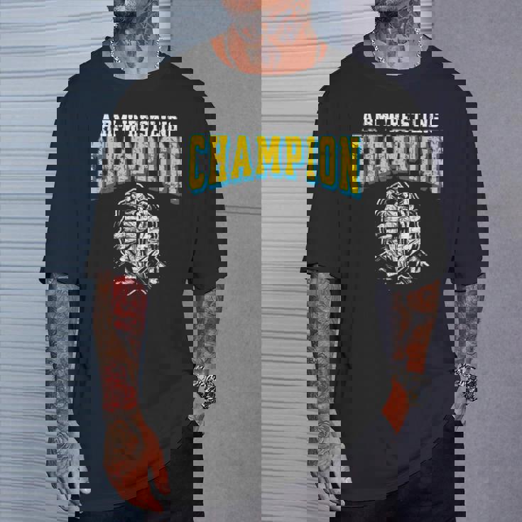 アームレスリングチャンピオン アームレスリング Tシャツ 彼への贈り物