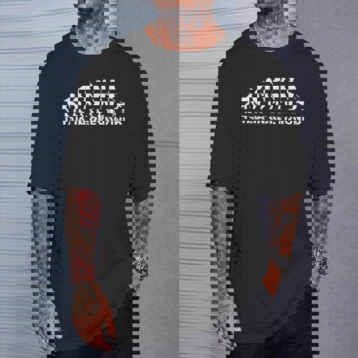 イタリアン・グレイハウンド・エボリューション Tシャツ 彼への贈り物