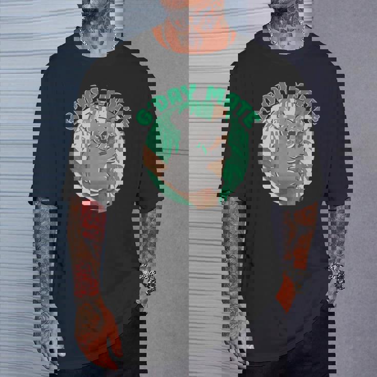 オーストラリア お土産 G'day Mate キュート コアラ クマ Tシャツ 彼への贈り物