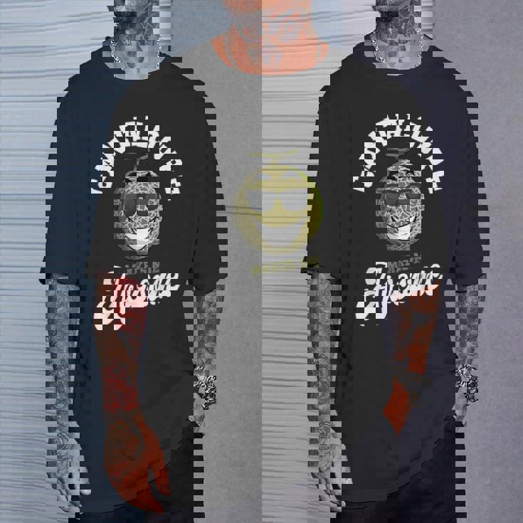 カンタロープ 素晴らしい農家 スイートメロン フルーツ愛好家 プランター Tシャツ 彼への贈り物