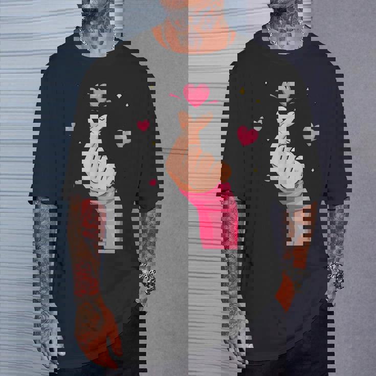 メンズ レディース キッズ グラフィックデザイン バレンタイン ハート ラブ Tシャツ 彼への贈り物