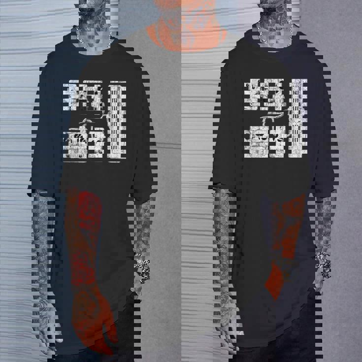 ギタープレーヤー ペダルボード ギタリストギフト Tシャツ 彼への贈り物