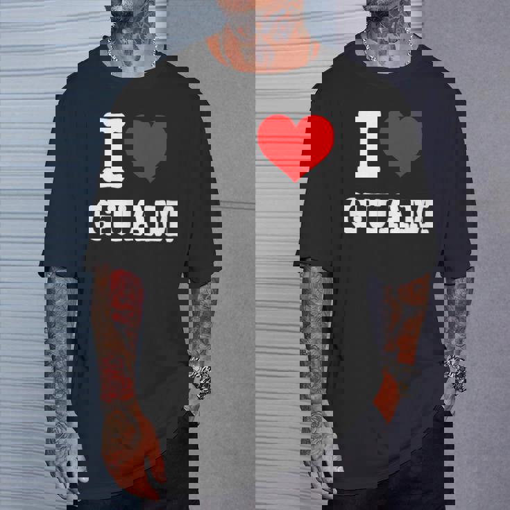 グアム I Love Guam Tシャツ 彼への贈り物