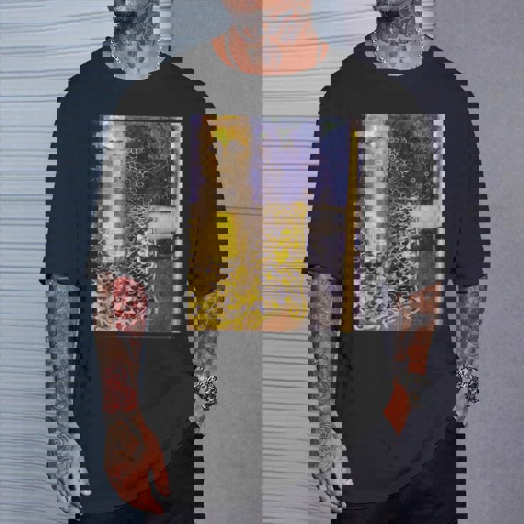 グスタフ・クリムト パラス・アテネ 2 アーティスト向け Tシャツ 彼への贈り物