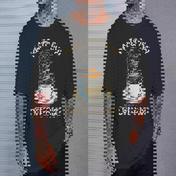 サーフィン スケルトン アパレル コーヒー サーフアパレル ハワイアンu Tシャツ 彼への贈り物