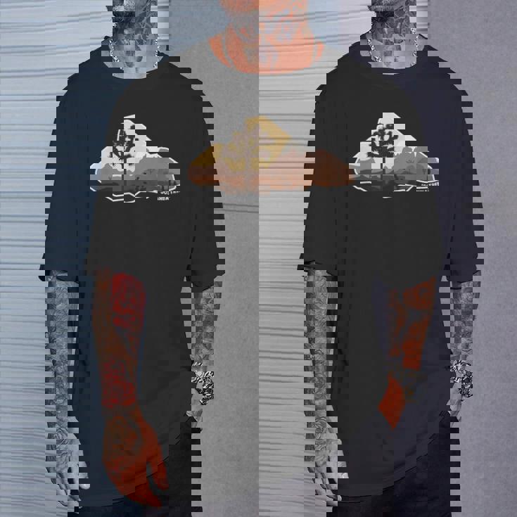 ジョシュア レトロ ボルダー ツリー ファニー ロック クライミング Tシャツ 彼への贈り物