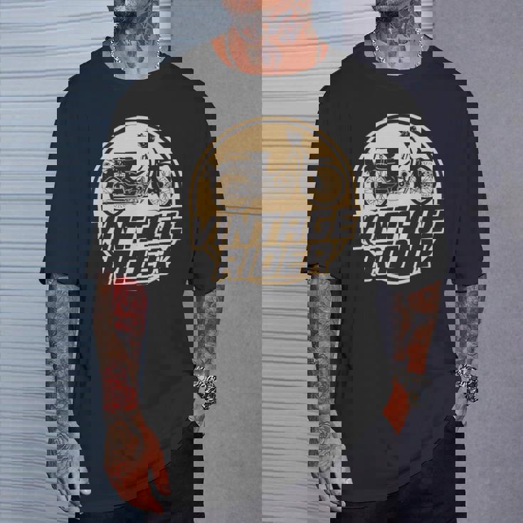 スーパーカブ C100 原付バイク ヴィンテージ ライダー レトロジャパン 長袖tシャツ Tシャツ 彼への贈り物