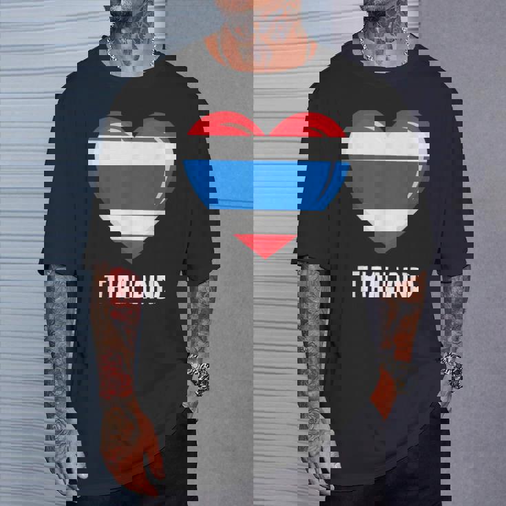 タイ国旗シャツ Tシャツ 彼への贈り物