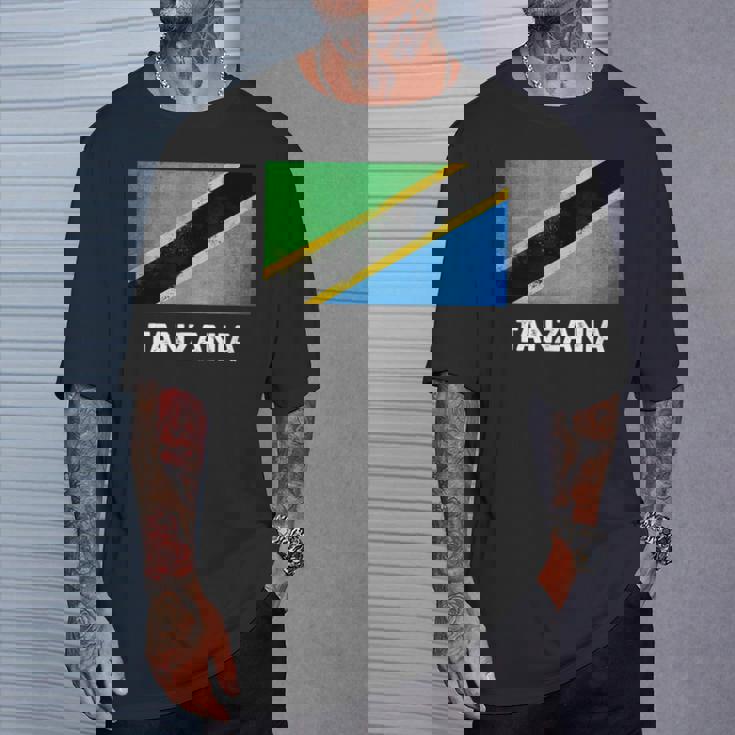 タンザニア国旗tシャツ Tシャツ 彼への贈り物