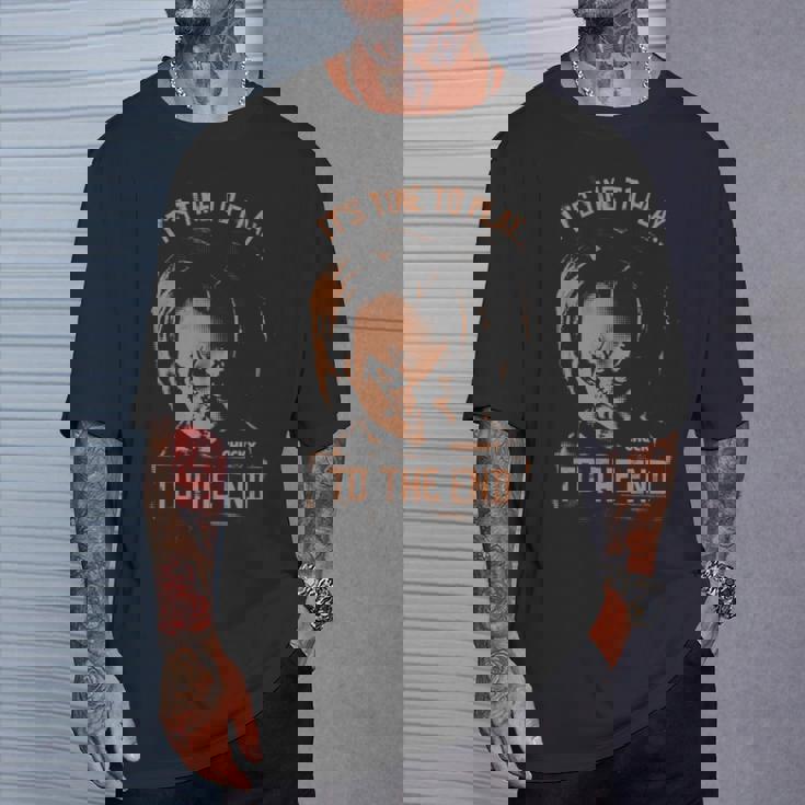 チャッキー It’S Time To Play To The End 長袖tシャツ Tシャツ 彼への贈り物