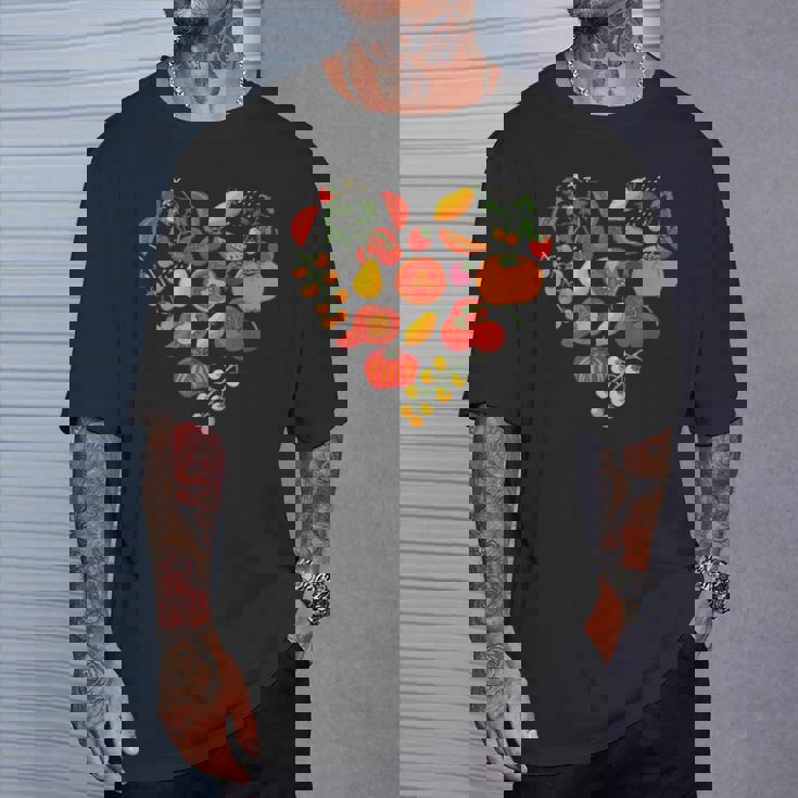 トマトラブ 野菜園芸 トマト Tシャツ 彼への贈り物