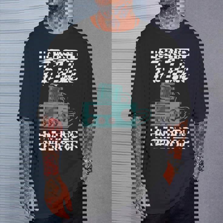 トークハム ラジオオペレーターアマチュア無線 ハム無線機許諾済 Tシャツ 彼への贈り物