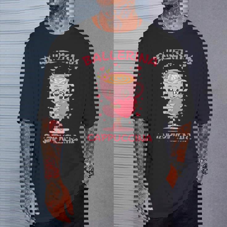 バレリーナ カプチーノ かわいい イタリアン ブレイン ミーム キッズ ガールズ Tシャツ 彼への贈り物