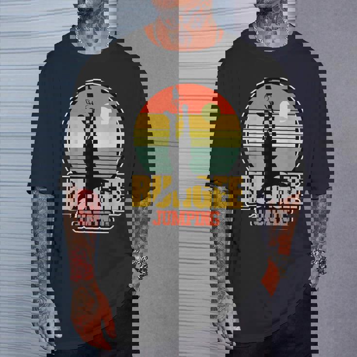 バンジージャンプ バンジージャンプ エクストリームスポーツファン Tシャツ 彼への贈り物