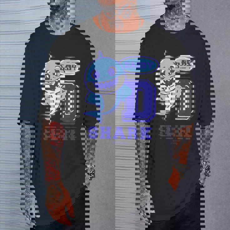 パパシャーク・レトロ・ベイシャーク・サメなかぞく・プレゼント・キッズ・メンズ・ウーマンズ Tシャツ 彼への贈り物