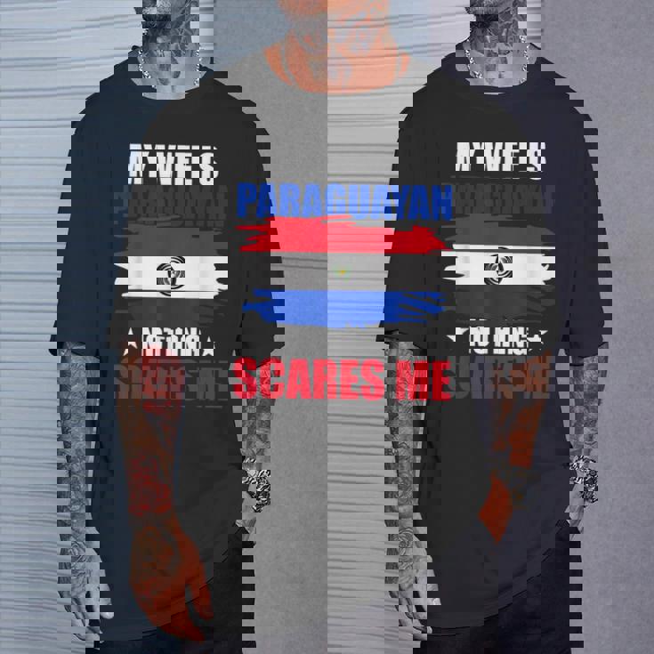 パラグアイ国旗 パラグアイ遺産 Tシャツ 彼への贈り物