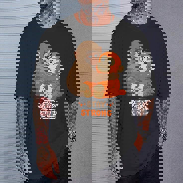 パンチパンチくん 寂しい動物園猿 Tシャツ 彼への贈り物