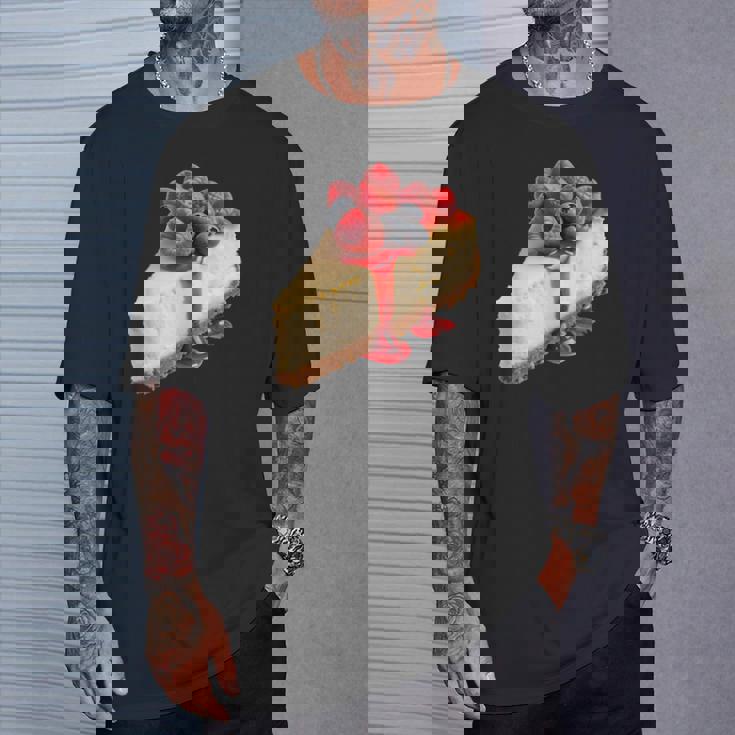 ベリー入りチーズケーキ Tシャツ 彼への贈り物