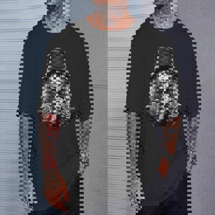 ペイサ・チカーナ アート タトゥー チカーノ チョラ チョロ ピエロ Tシャツ 彼への贈り物