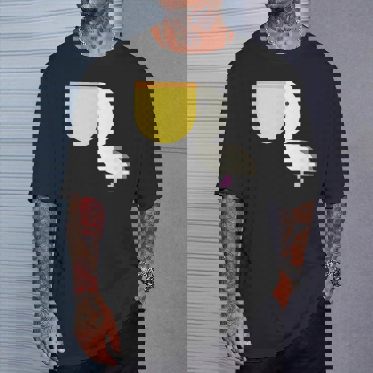 ペリカン アニマル イラスト ミニマル 図案 シンプル ユニセックス ギフト Tシャツ 彼への贈り物