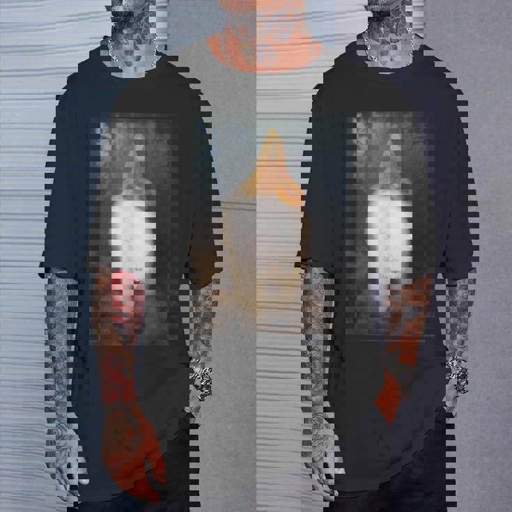 ホワイトベア王 ヴァレモン テオドール・キッテルセン ロマン主義アート Tシャツ 彼への贈り物