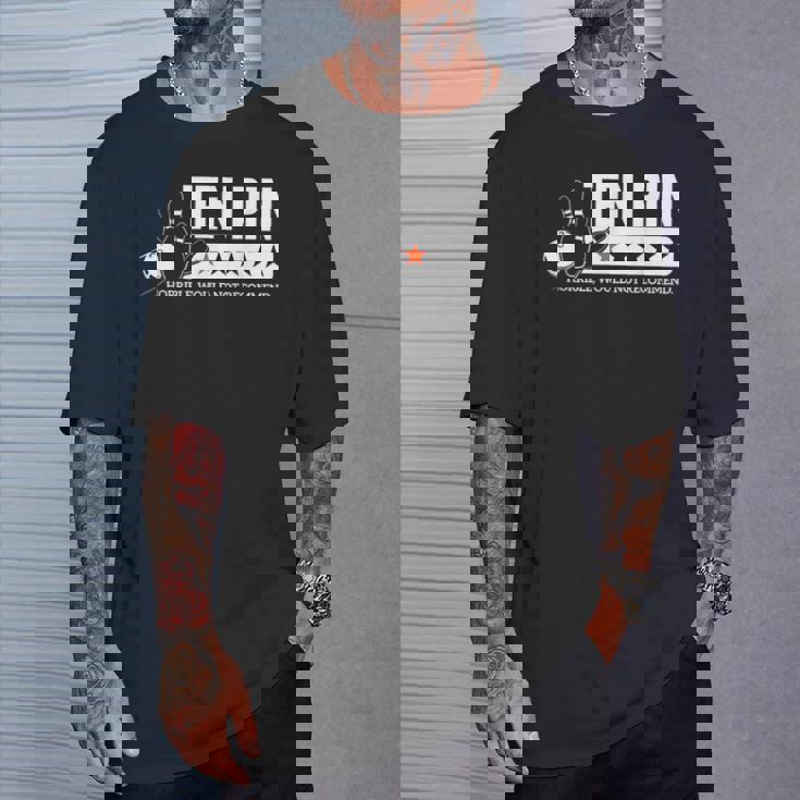 ボウラー メンズ レディース テンピン ワンスター 面白ボウリング Tシャツ 彼への贈り物