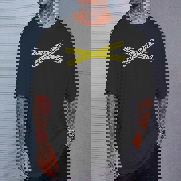 ポリスライン Tシャツ 彼への贈り物