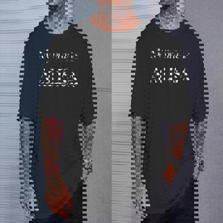 マイ・ネーム・イズ・アリサ Tシャツ 彼への贈り物
