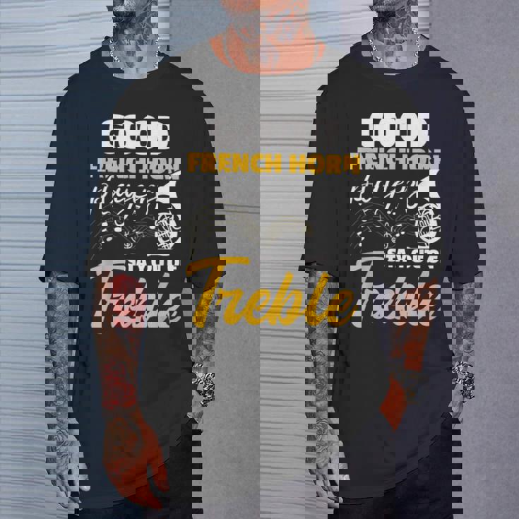 マーチング・フレンチ・ホルンバンド Tシャツ 彼への贈り物