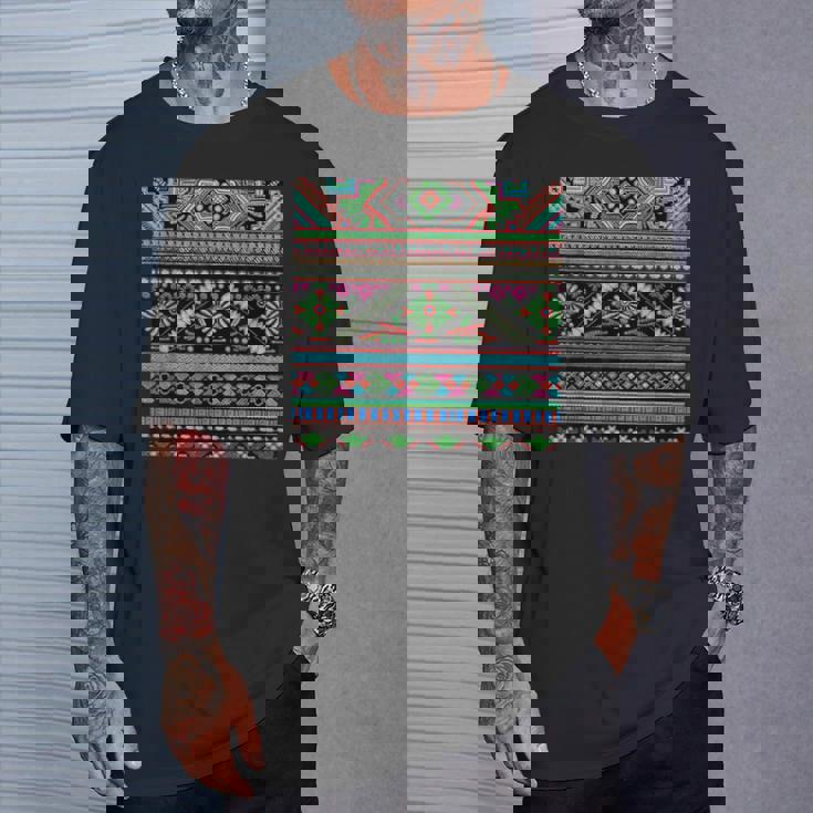 ミャオ族デザイン Tシャツ 彼への贈り物