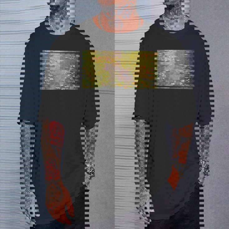 モネの睡蓮 Tシャツ 彼への贈り物