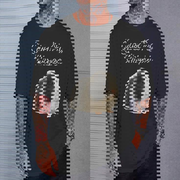 モルモットのささやき-ペルーのモルモット Tシャツ 彼への贈り物