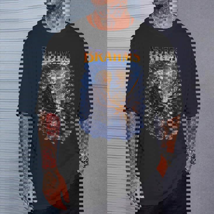 ヨハネス・ブラームス 作曲家 長袖tシャツ Tシャツ 彼への贈り物