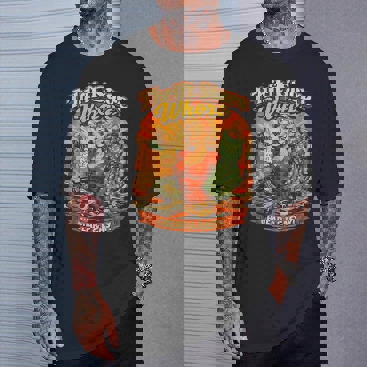 リサイクル ストア 売春婦 レトロ 笑顔 ショッピング ヴィンテージ Tシャツ 彼への贈り物