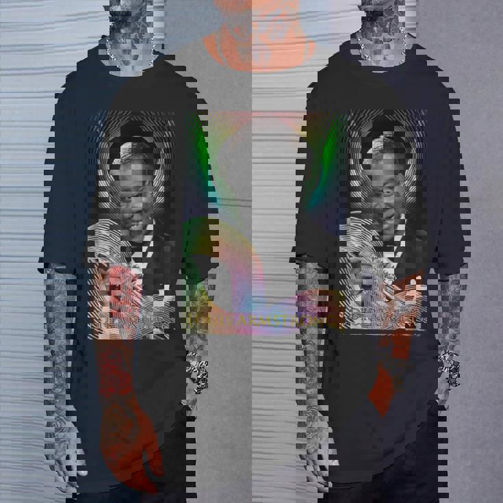 ルイアームストロング_002 Tシャツ 彼への贈り物