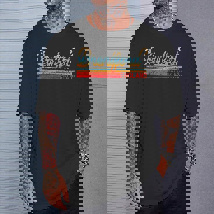レトロ ヴィンテージ ブレントフォード ヴィンテージ 80年代スタイル ブレントフォード イングランド Tシャツ 彼への贈り物