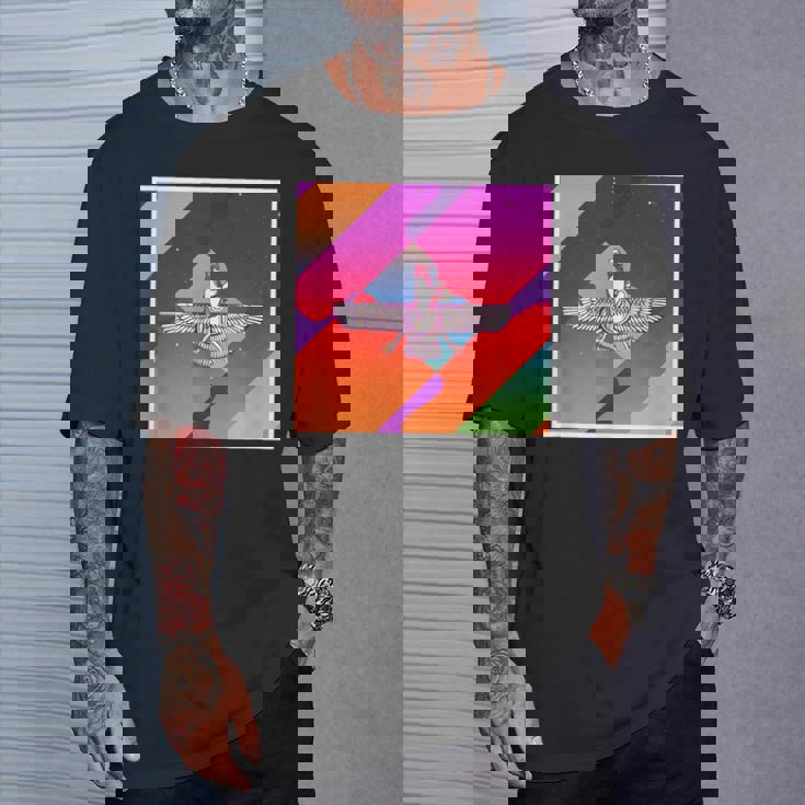 レトロ ヴィンテージ 美的 アヌンナキ Tシャツ 彼への贈り物