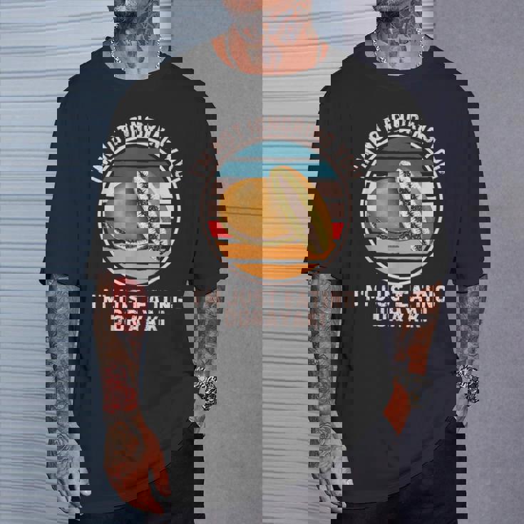 レトロどら焼き 俺は君を無視しない ただ食べているだけどら焼き Tシャツ 彼への贈り物